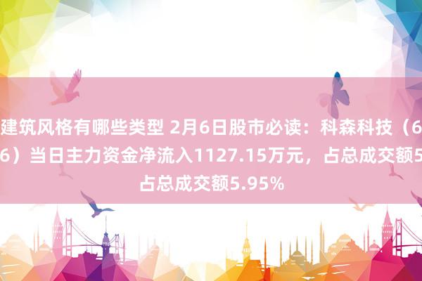 建筑风格有哪些类型 2月6日股市必读：科森科技（603626）当日主力资金净流入1127.15万元，占总成交额5.95%